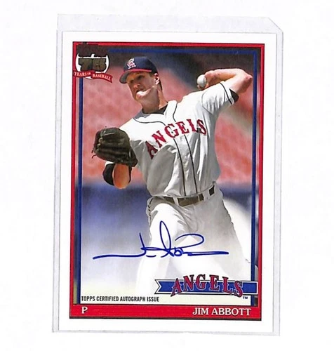 2026 Topps Series 1 Jim Abbott Red Foil (RAW)