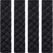 4 Pack Seat Belt Cover Extra Long Seat Belt Pads Soft Comfort Strap Covers