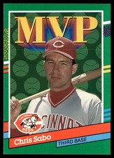 1991 Donruss Chris Sabo Cincinnati Reds #412