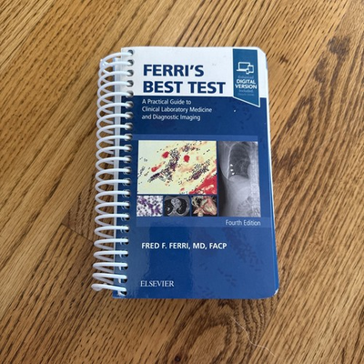 #ad Ferri#x27;s Best Test: A Practical Guide to Clinical Laboratory Medicine Spiral $29.86