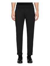 Dondup Men's nero Straight-leg trousers Size 36