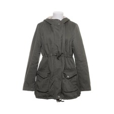 H&M Mama, Parka, Damen, Größe: M, Grün/Beige, Acryl/Baumwolle, Einfarbig #bw0