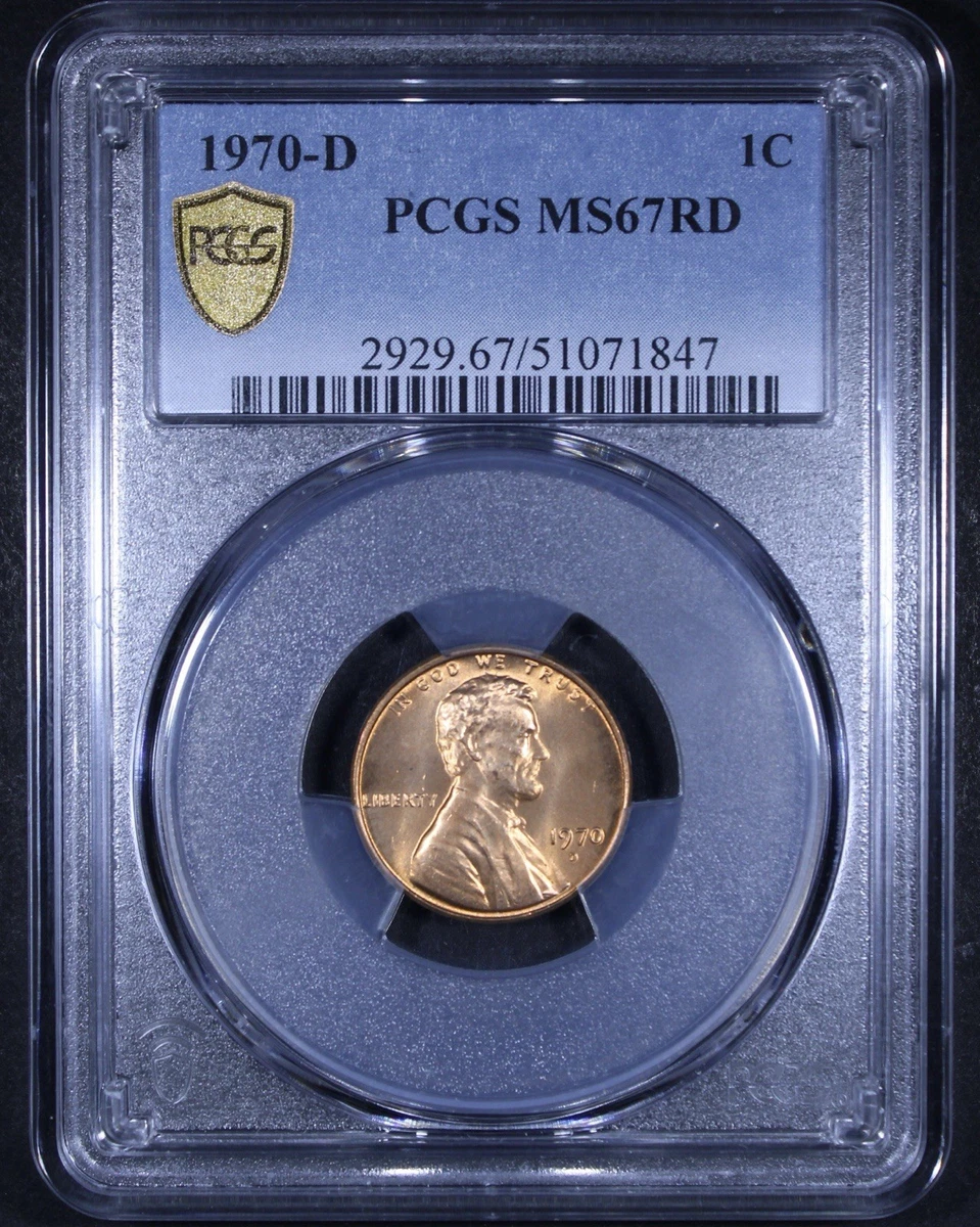 コレクション PCGS MS67 MS 67 Graded Lincoln Memorial Small Cents (1959-2008) for sale | eBay