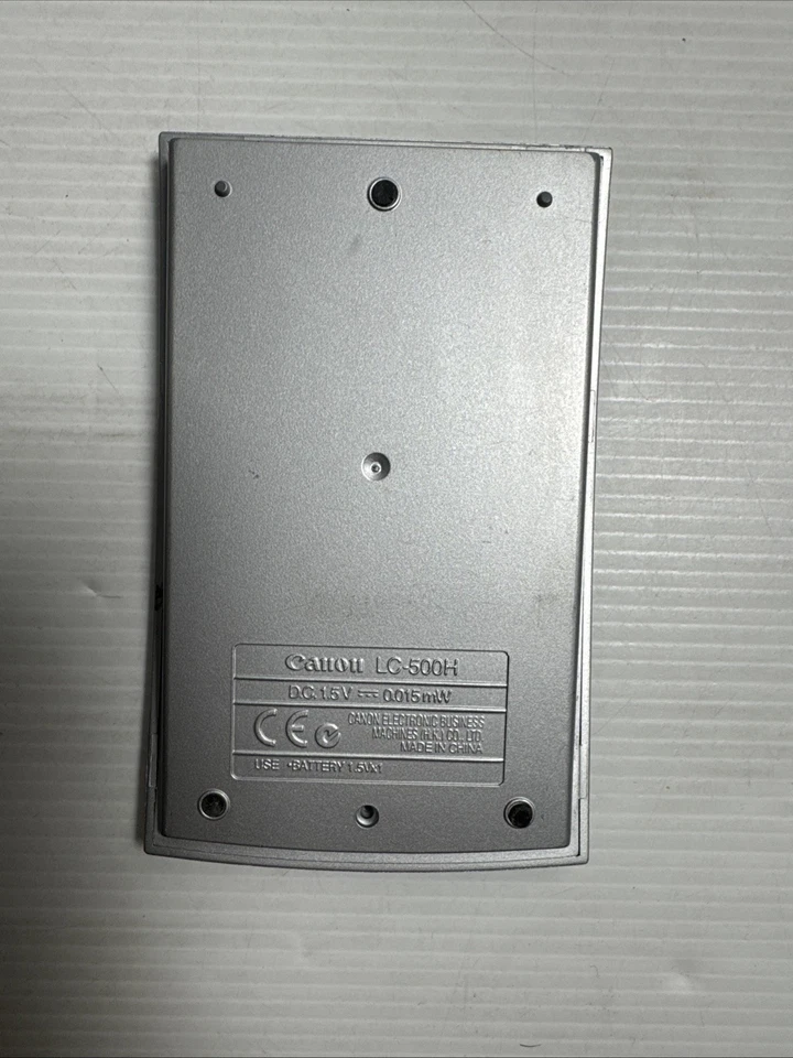 Canon LC-210L 8 Digit Small Handheld Pocket Calculator w/ Flip Cover - Image 2 of 2