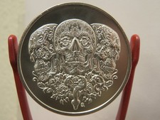 Intaglio Mint Sugar Skulls 1 Oz Silver Round 85.00 per troy oz