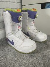 Nike SB Vapen X Boa Snowboard Boots UK 5.5 / EU 39 white 