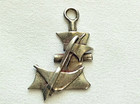 Vintage Sterling Silver Modernist Pendant ~ 9.3g — photo 7