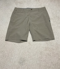 O'Neill Hybrid Walk Shorts Men's Size 33 Gray Stretch Performance Casual Golf Sh