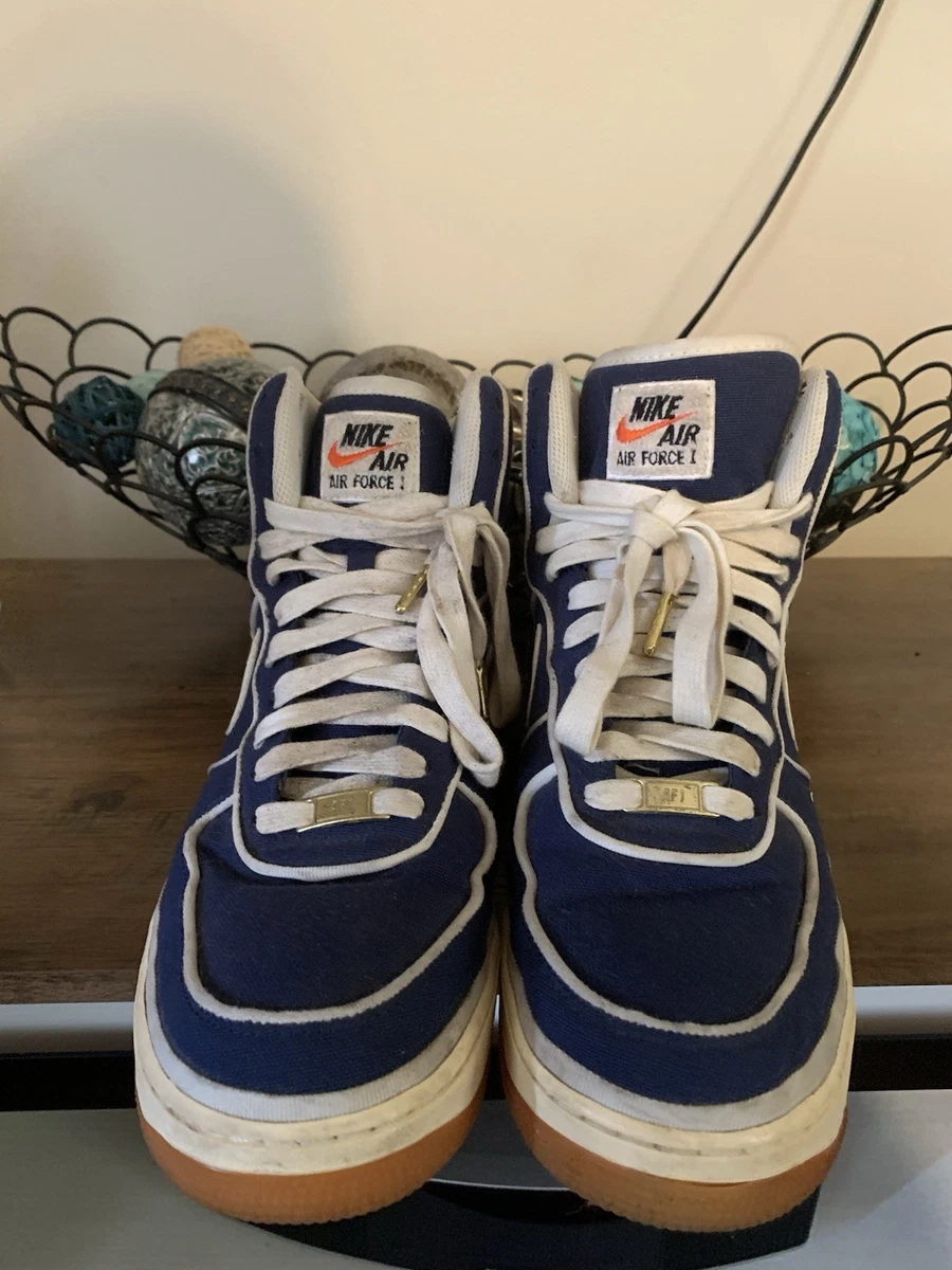 Nike Air Force 1 '07 LV8 High Binary Blue for Sale | Authenticity