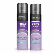 2 Pack John Frieda FRIZZ ease Moisture Barrier HairSpray FIRM HOLD 12 Oz (340 g)