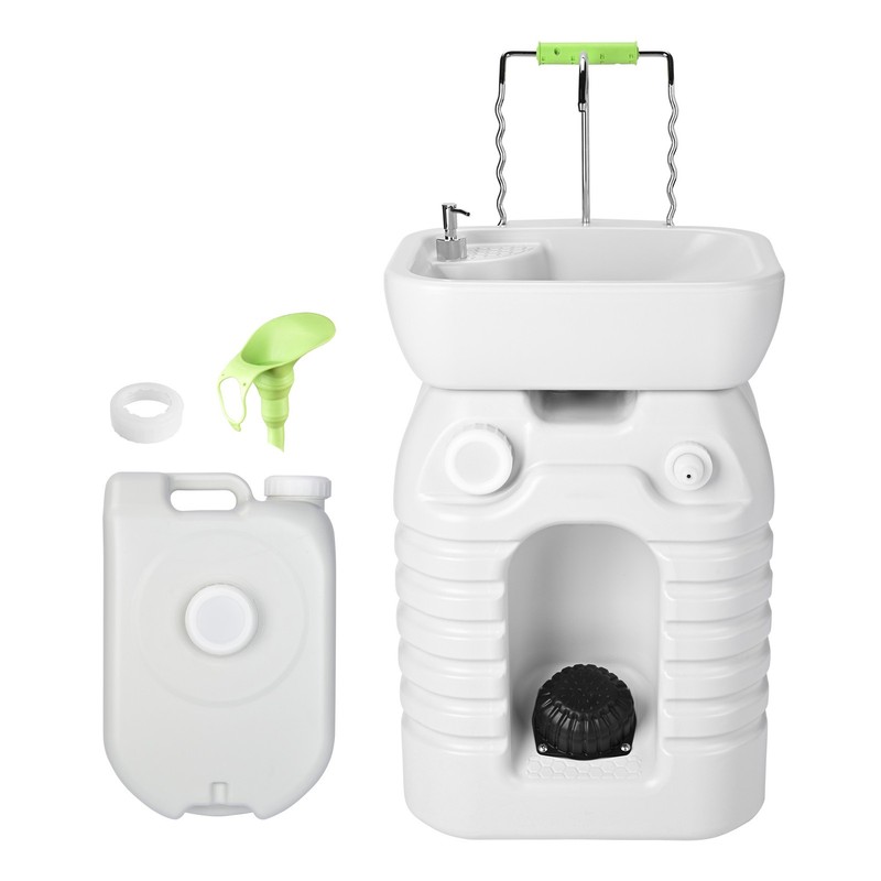 Yescom 45L  Portable Camping Sink w/ 24L Water Tanks For Camping RV Travel