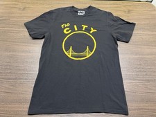 Golden State Warriors “The City” Men’s Black NBA T-Shirt - Adidas - Medium