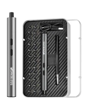 Mini Electric Screwdriver, 3.7V Precision Screwdriver Set, 24-in-1 Magnetic B...