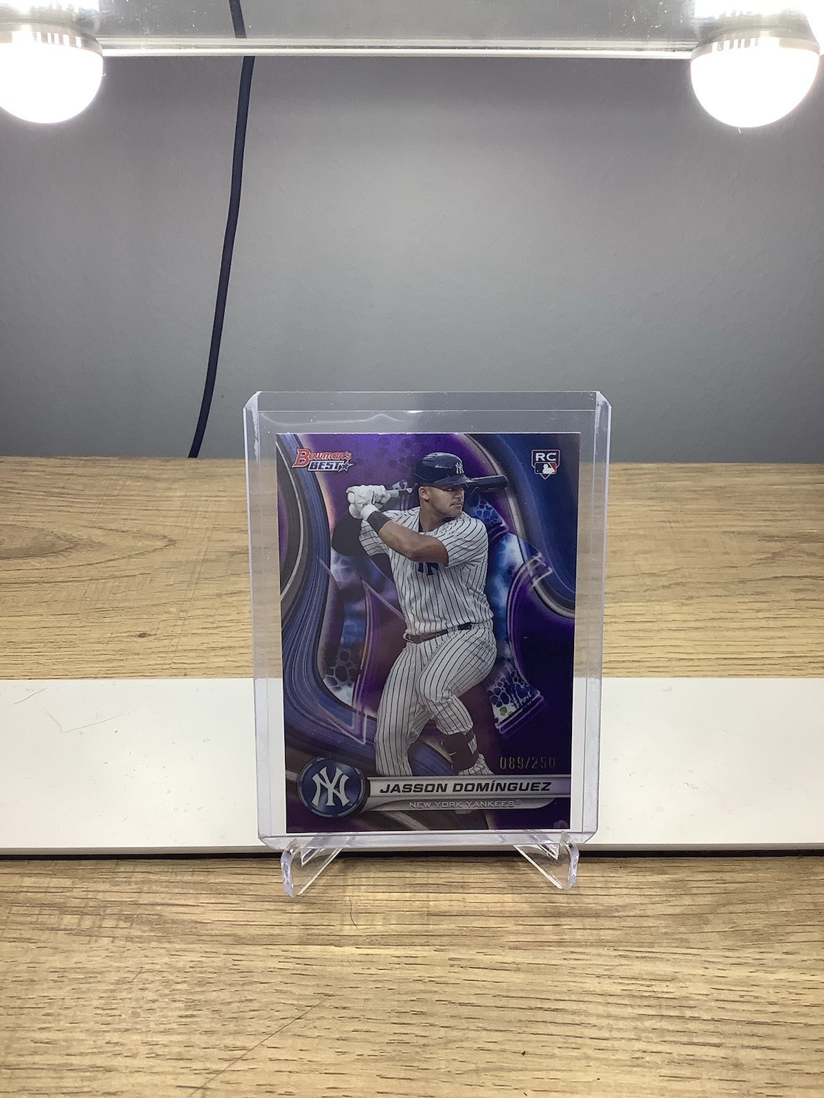 2024 Bowman's Best - Jasson Dominguez #44 Purple Refractor /250 (RC)