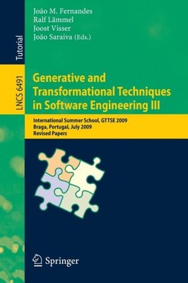 Generative and Transformational Techniques in  by João M. Fernandes PAPERBACK