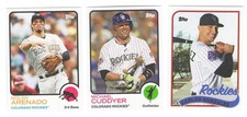2014 Topps Archives - COLORADO ROCKIES Team Set