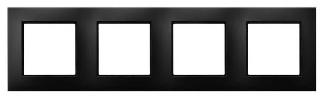 Aria Quad Frame Black Metallic R-4U/33