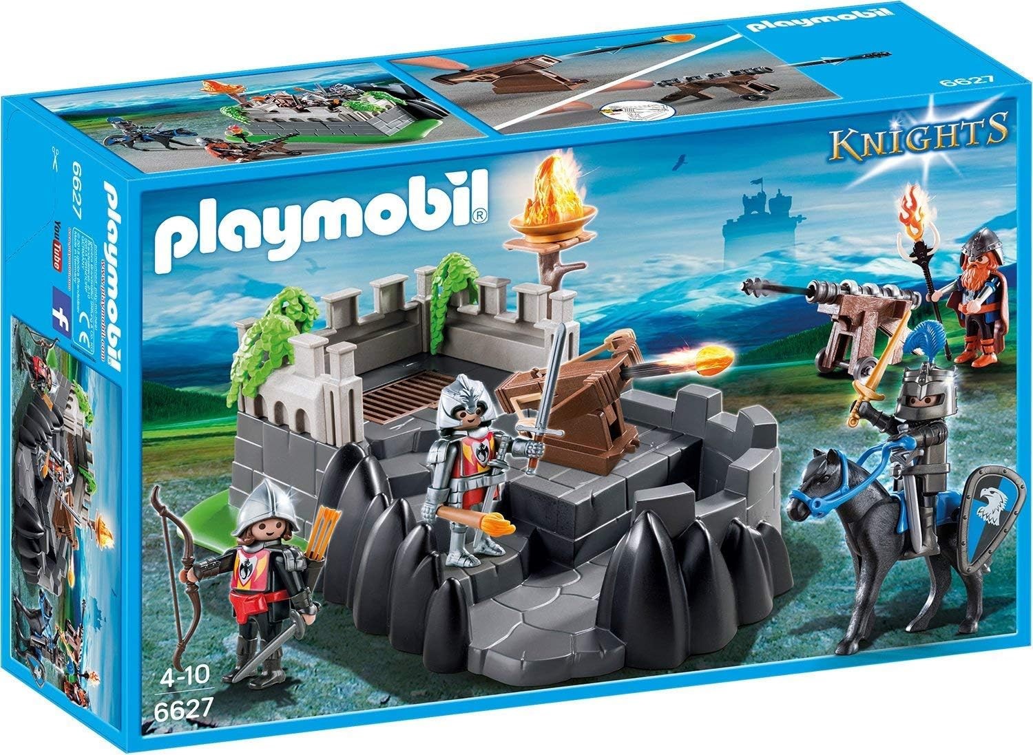 Playmobil 6627 Bastion Caballeros del Dragon Medievales Precintada