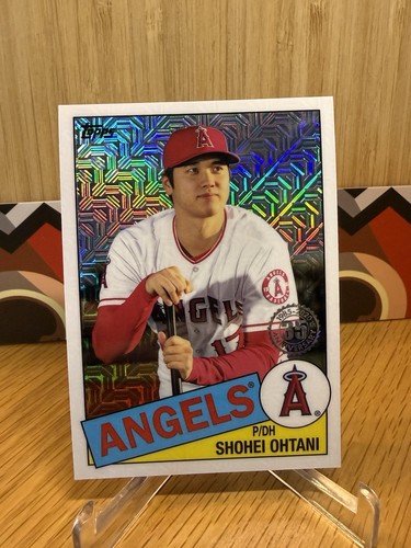 2020 Topps - Silver Pack 1985 Topps Chrome Baseball Shohei Ohtani #85C-2