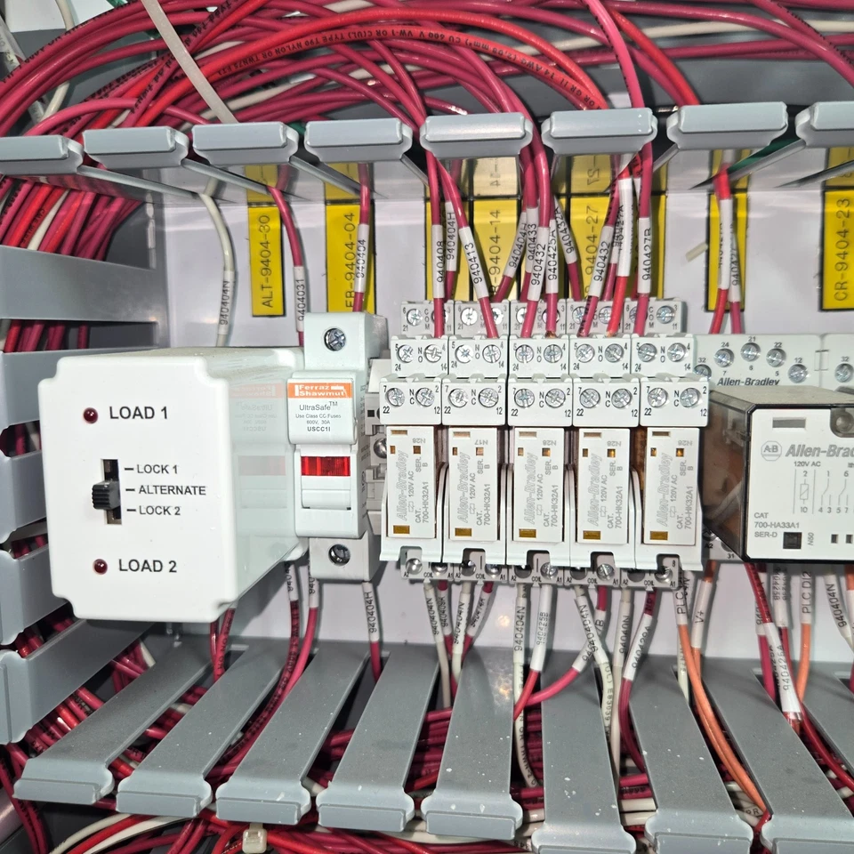 Industrial Control Panel – UL508A Certified – 480V 30A 3-Phase – Allen-Bradley - Image 4 of 4