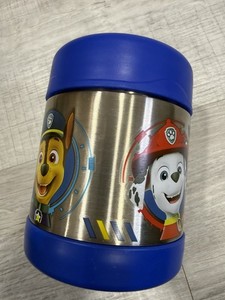 Thermos Stainless Steel Funtainer 10 oz Insulated Lunch Food Jar Blue Paw Patrol