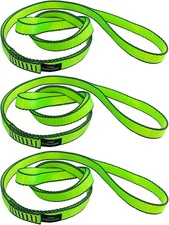 18MM Nylon Climbing Slings Runners 23 kN Strong Webbing Straps for Rock Climb...
