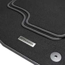 Fußmatten Edelstahl Exclusive Logo passend für Audi Q6 e-tron ab 2024-