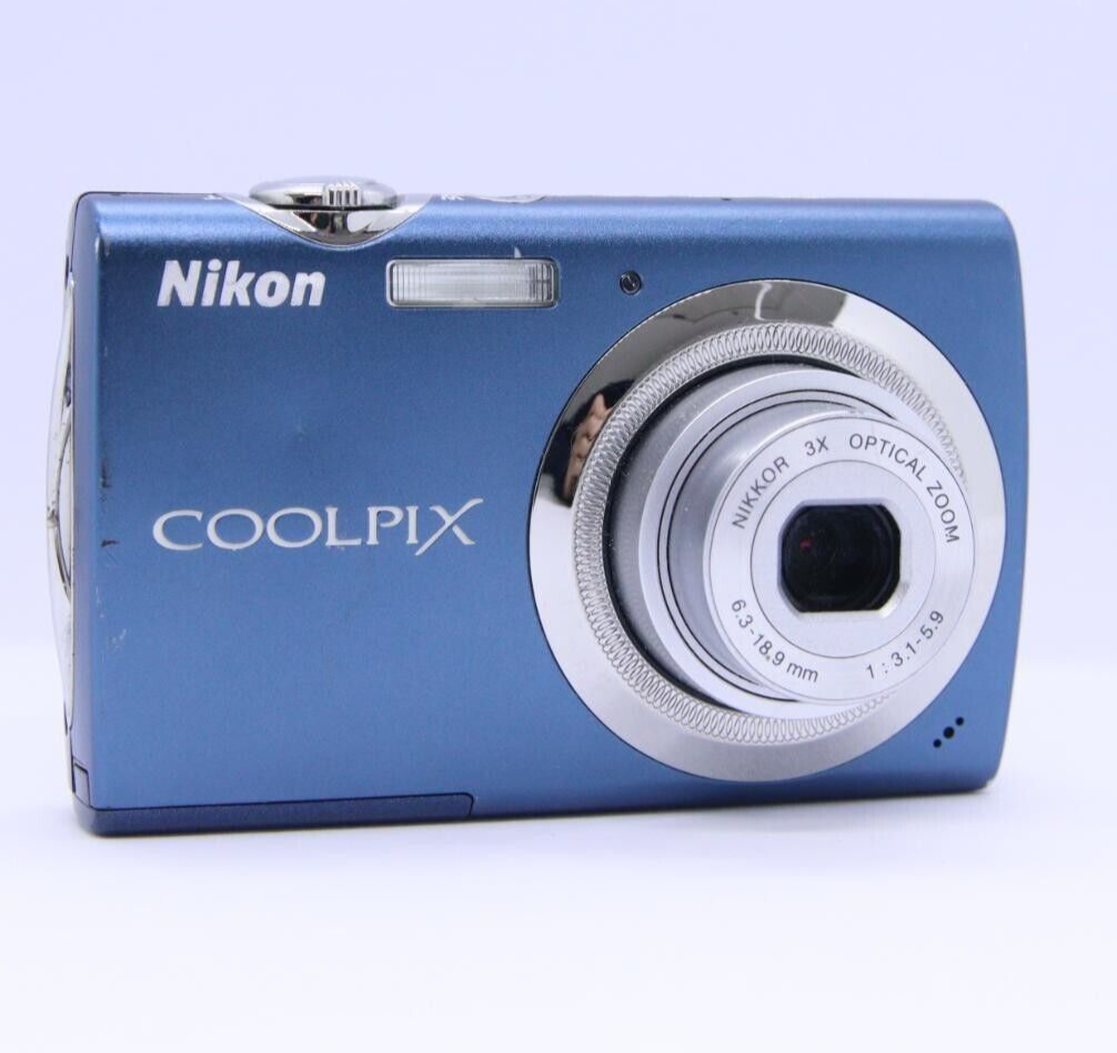 Nikon Digital Camera COOLPIX S Series S230 Dark Blue 3x 10MP