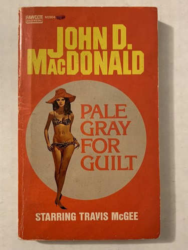 Pale Gray For Guilt John D MacDonald PB Vintage Pulp Fiction Crime Travis McGee - Picture 2 of 5