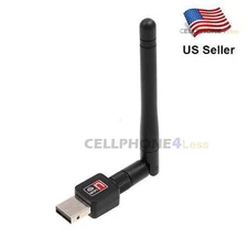 150Mbps USB Wireless Adapter 802.11n/g/b WiFi Network for Laptops PC