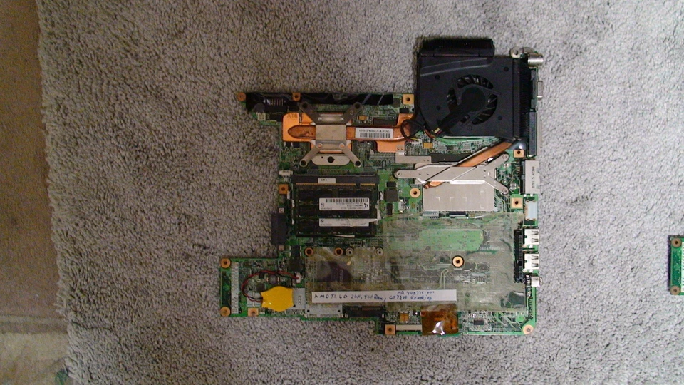 New HP DV6000 2ea AMD MBs 443774-001, Heatsink & Fan, TL-60/58 CPU 2GH, 4 GB Ram - Image 3 of 3