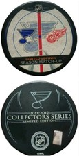 ST. LOUIS BLUES VS DETROIT RED WINGS LIMITED EDITION  NHL HOCKEY PUCK