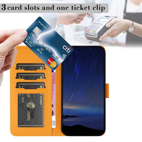 Bear Cat Panda Wallet Phone Case for iPhone 14 13 16 15 12 11 Pro Max XR 6 7 8 - Picture 5 of 14