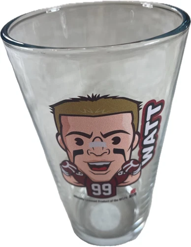 J.J. Watt NFL Glasses