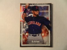 2021 Bowman Platinum Precious Elements Card of Gabriel Arias  - Indians