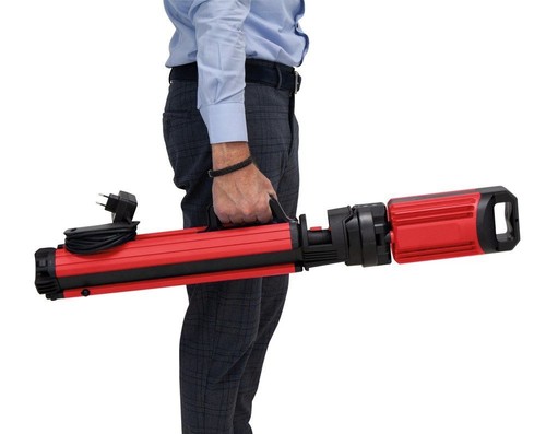 Serenco LED Baustrahler Arbeitsscheinwerfer bis 5000lm mit Stativ und Ladegerät - Bild 6 von 10