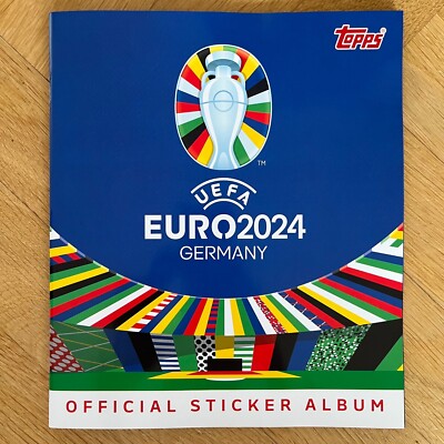 Topps UEFA EURO 2024 Sticker Germany EM 24   Softcover Album / Leeralbum - NEU