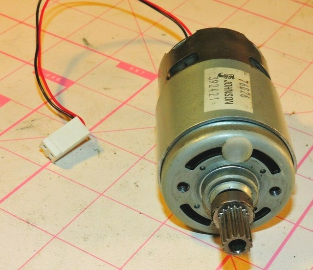 Bernina Sewing Machine Virtuosa 150 QE Main Motor & Belts Johnson