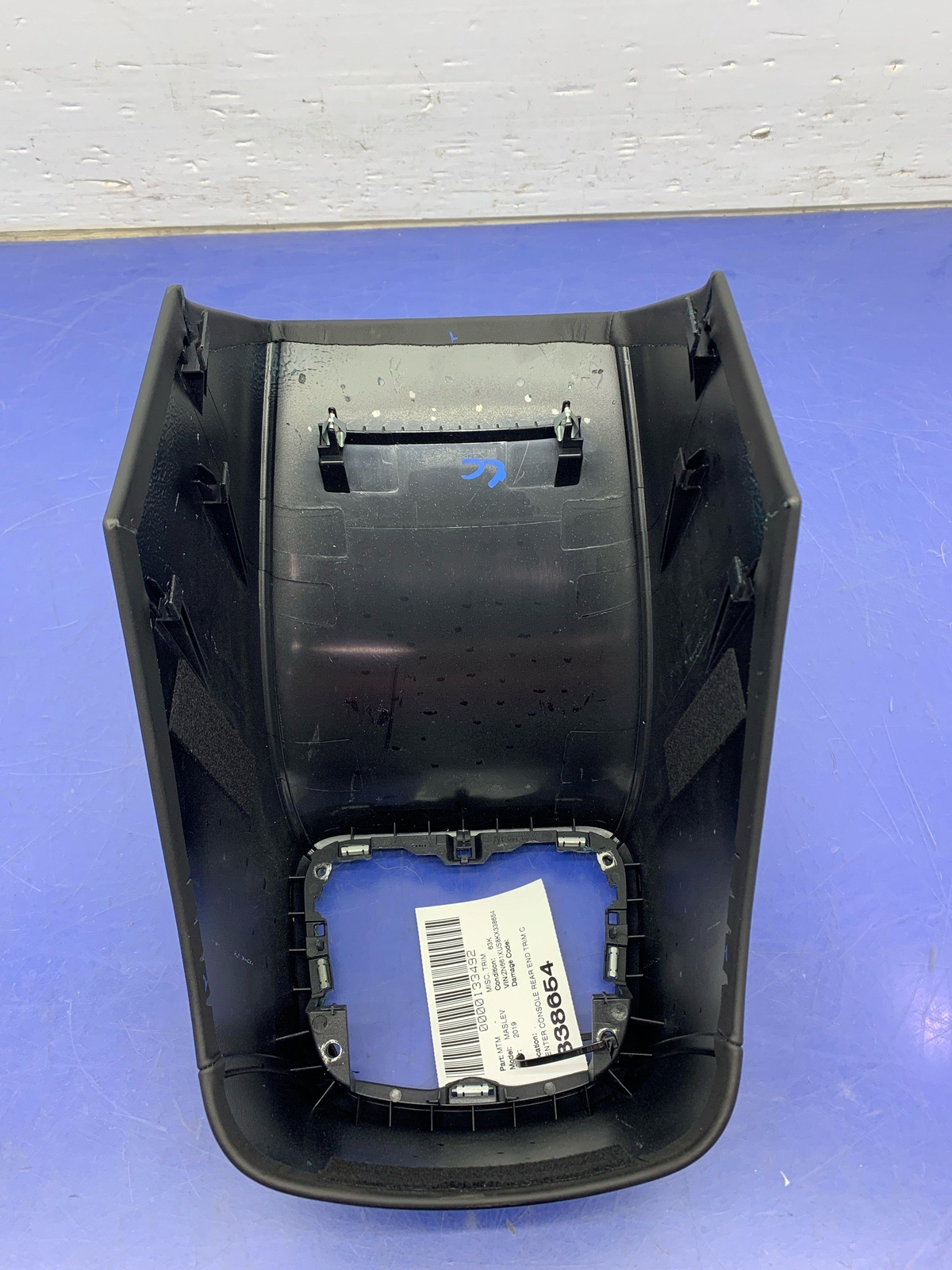2017 - 2020 MASERATI LEVANTE M161 OEM CENTER CONSOLE REAR END TRIM COVER SHROUD