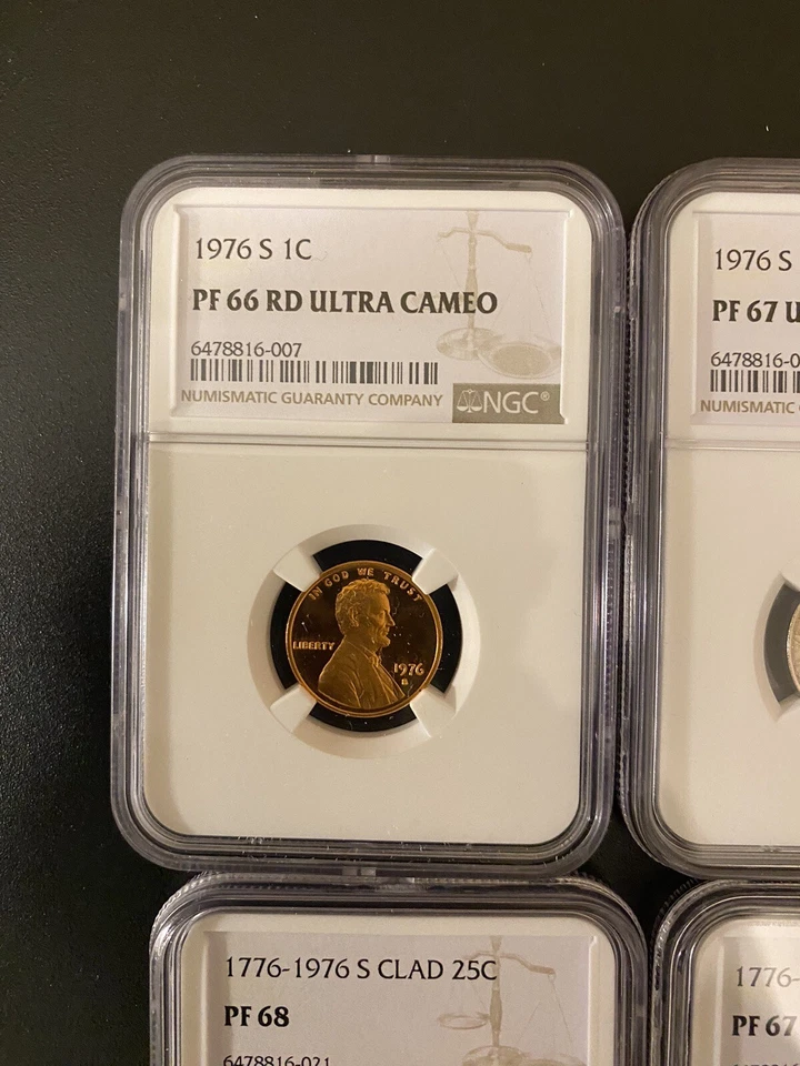 1776-1976-S UNCIRCULATED UNITED STATES PROOF SET NGC Certified And Slabbed - Image 3 of 4