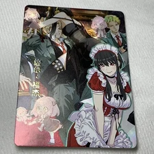Yor Forger & Anya SPY X FAMILY Goddess Story Sexy Anime Girl MR Card Foil ACG
