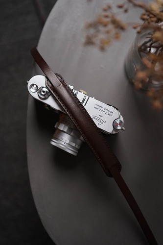 Correa de cuello de hombro para cámara de cuero real genuino para cámara de película sin espejo - Imagen 24 de 25