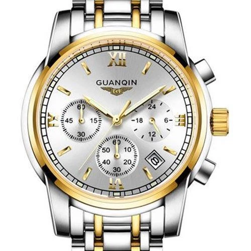 GUANQIN Fashionable Branded Business Watch - Men's / Gents - Stainless Steel - Picture 17 of 17