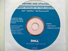 Dell OptiPlex 320 Drivers & Utilities DVD & PowerDVD 7.0