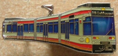 Pin Anstecker Straßenbahnwagen Straßenbahn MGT6D Bochum Lok Eisenbahn Art. 6224