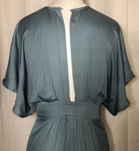 Anthropologie GRADE & GATHER Maxi Long DRESS Womens Sz Small Flowy Slits - Picture 4 of 11