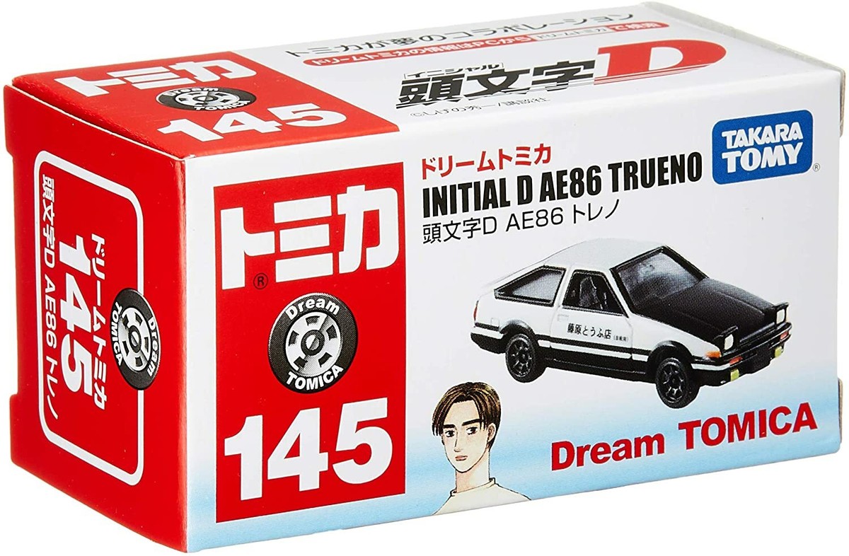 TAKARA TOMY TOMICA #145 INITIAL D AE86 TRUENO Dream TOMICA | eBay