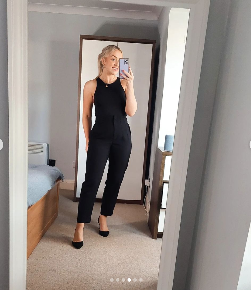 ZARA WOMAN NEW HIGH-WAIST TROUSERS ALL SIZES REF. BLACK | 7901/532 | eBay