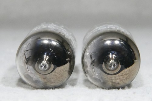 Matched Pair Tung-Sol JTL 12AX7/ECC83 Mil-Spec Long Plate Square Getter USA - Picture 10 of 14