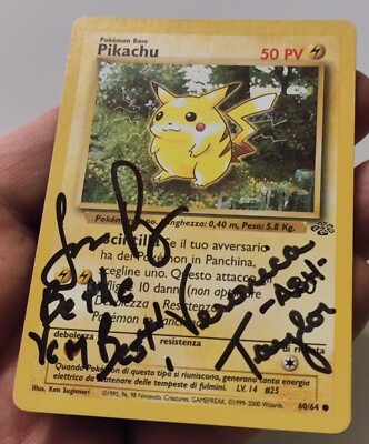 Pikachu フランス語版 トレーディングカード PSA10鑑定済〕ピカチュウ(ワールド/フランス語版)【-】{-}